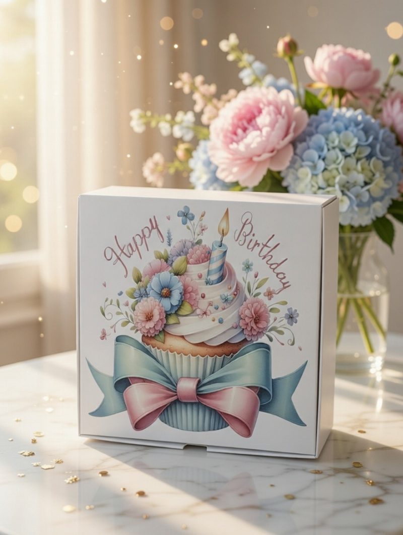 Happy Birthday Highly Scented wax melt gift box