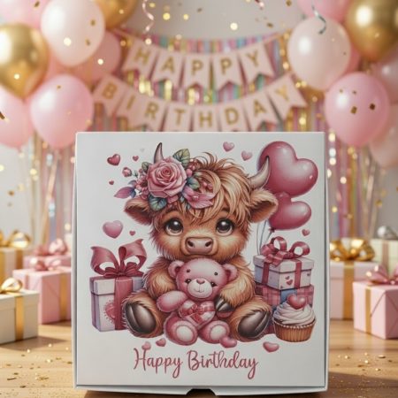 Happy Birthday Highly Scented wax melt gift box