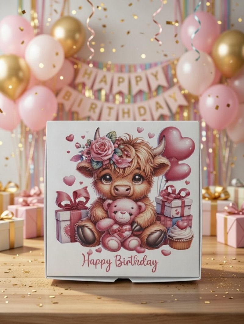 Happy Birthday Highly Scented wax melt gift box