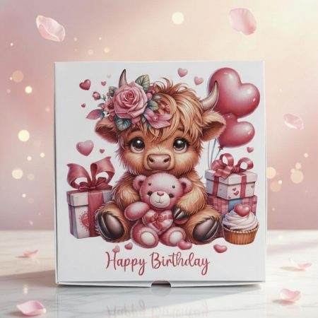 Happy Birthday Highly Scented wax melt gift box