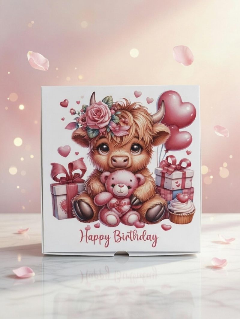 Happy Birthday Highly Scented wax melt gift box