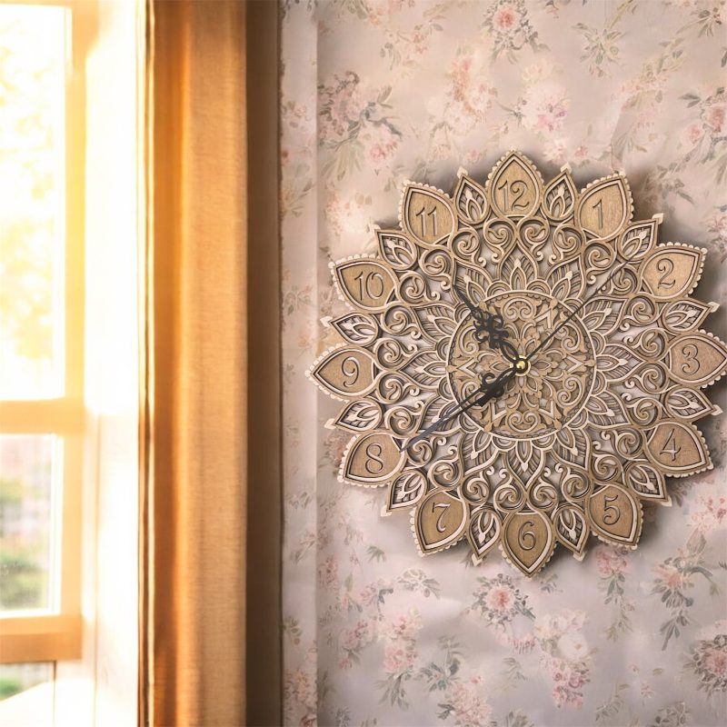 Mandala Clock (Battery Operated)