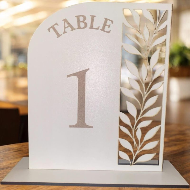 Wedding Table number