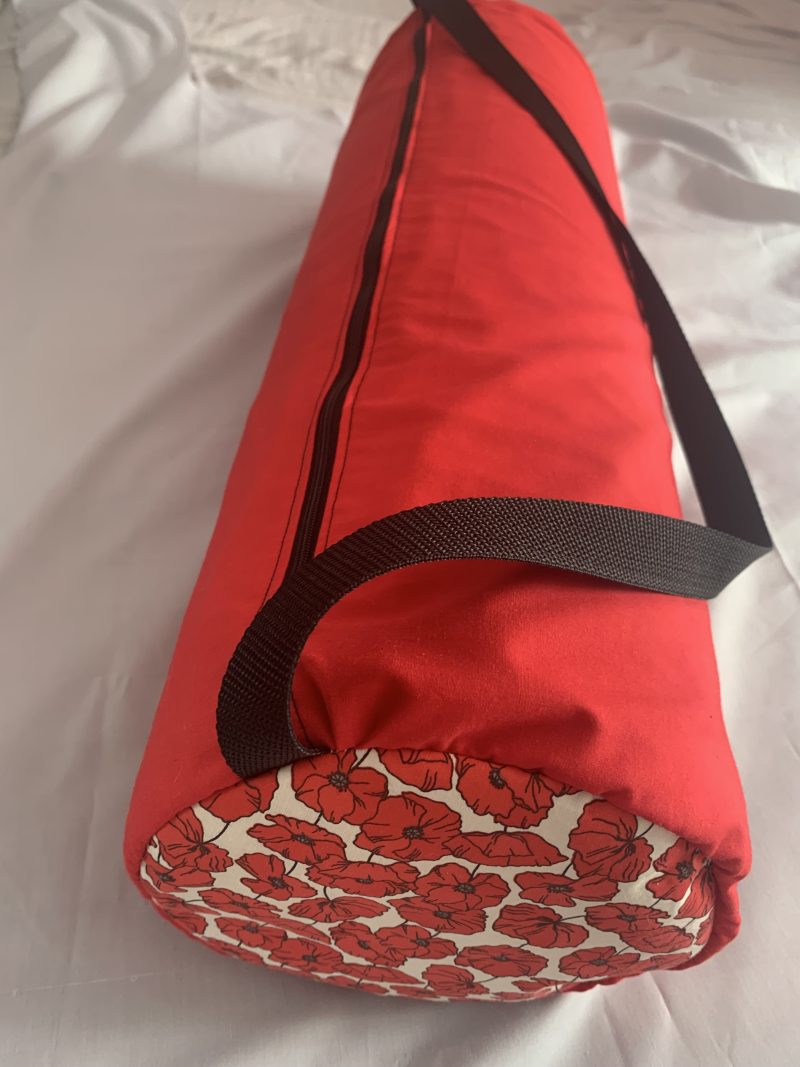 Handmade Two-Tone Lightweight Yoga Mat Carry Bag, Washable