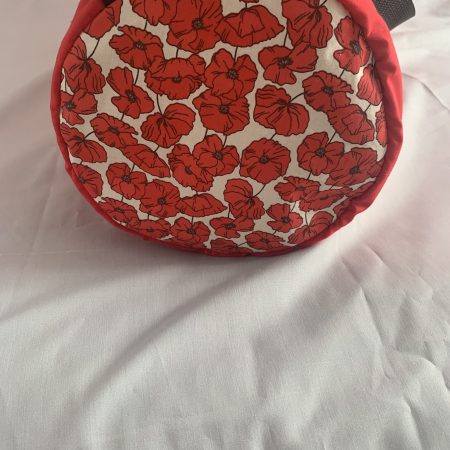 Handmade Two-Tone Lightweight Yoga Mat Carry Bag, Washable