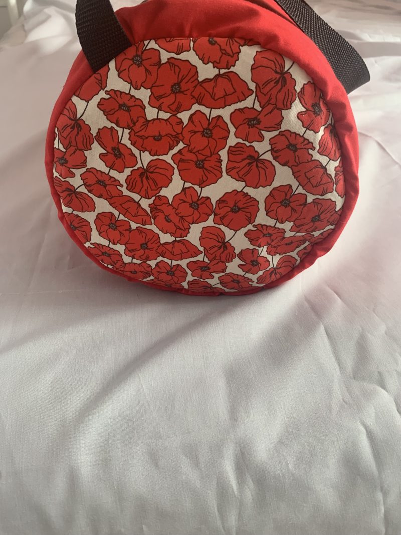 Handmade Two-Tone Lightweight Yoga Mat Carry Bag, Washable
