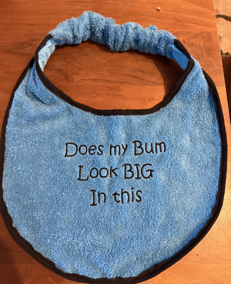 Embroidered Turquoise Giant Breed Dog Bib (Copy)