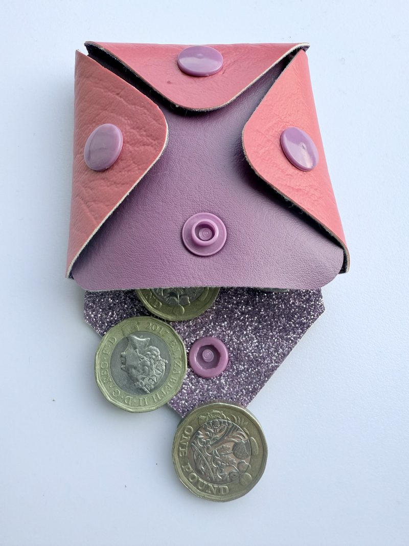 Faux Leather Coin Purse