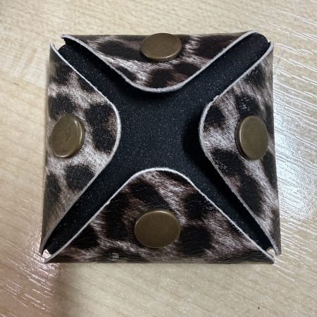 Faux Leather Coin Purse