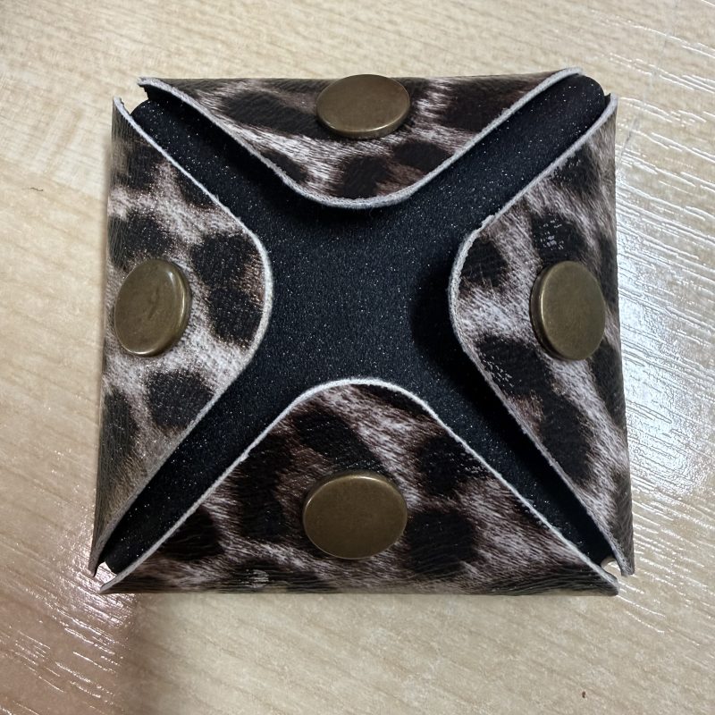 Faux Leather Coin Purse