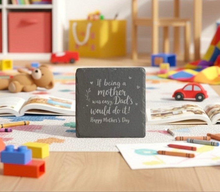 If being a mum was easy coaster