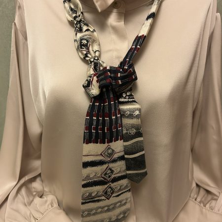 Elegant, Handmade Long Necktie.
