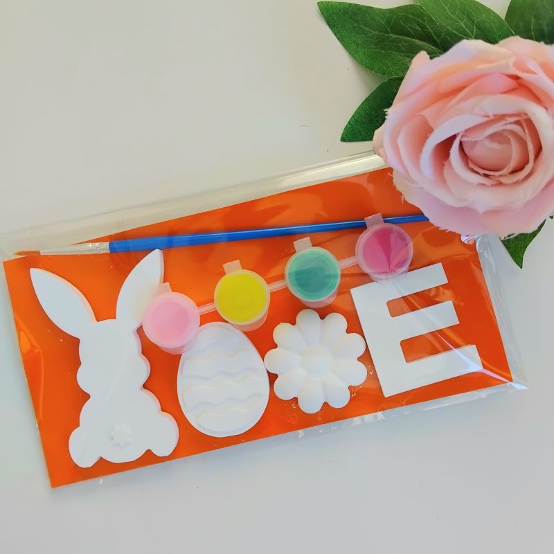 Paint Your Own Plaster Easter Shapes,Easter Craft Activity, Easter Gift, Easter Party Bag Filler,Kids Party Activity 🐇