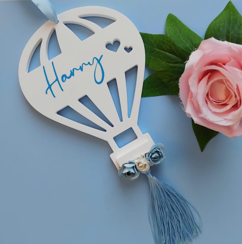 Handmade Ceramic Personalised Balloon,New Baby Gift,Balloon Nursery Decor 👶🎈