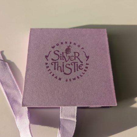 Handmade Amazonite and Rose-Cut Quartz Pendant in Silver