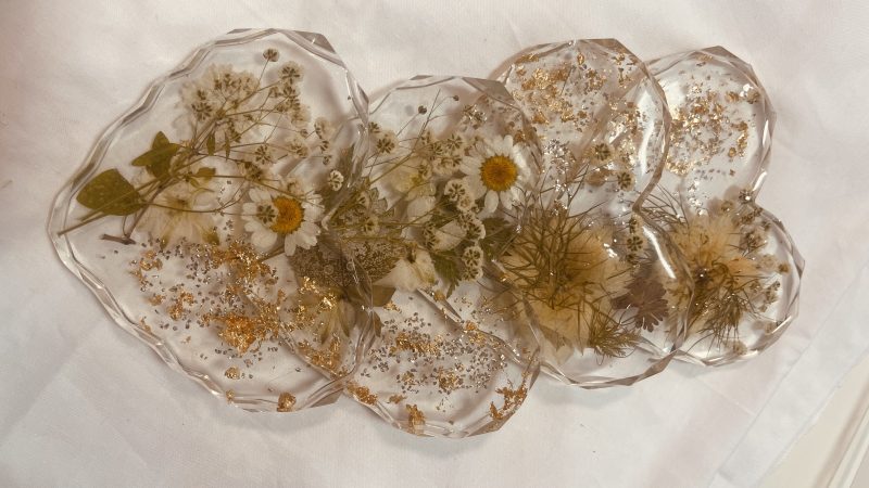 Handmade Resin coasters