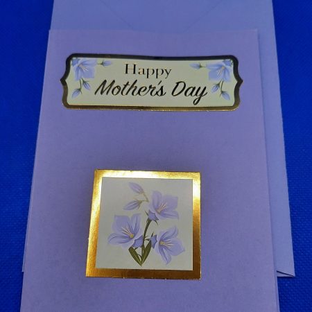 Handmade Blank mother's day card