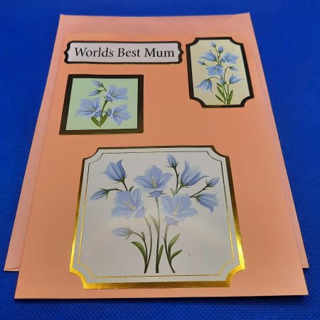Handmade Blank mother's day card
