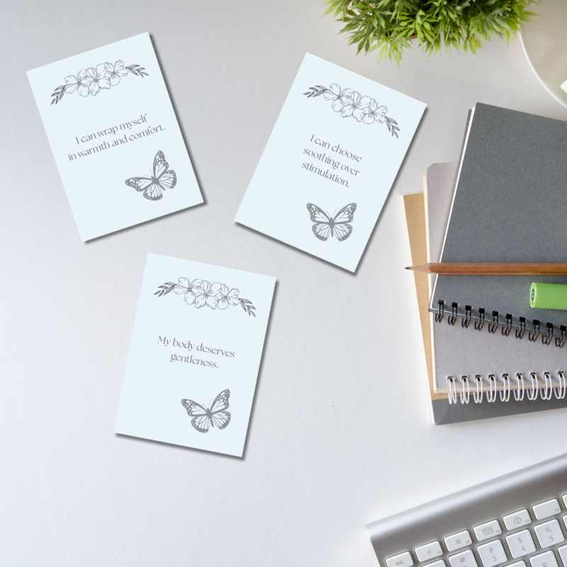 Printable Affirmation Cards – 40 Self Care & Motivation Cards