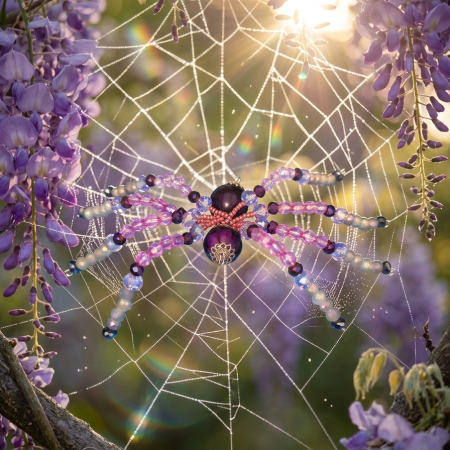 Wisteria: The Bejewelled Garden Guardian