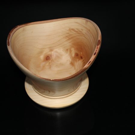 Cedar Wavey Pot - Natural Edge
