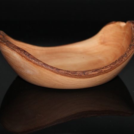 Beech Shallow Winged Bowl - Live Edge
