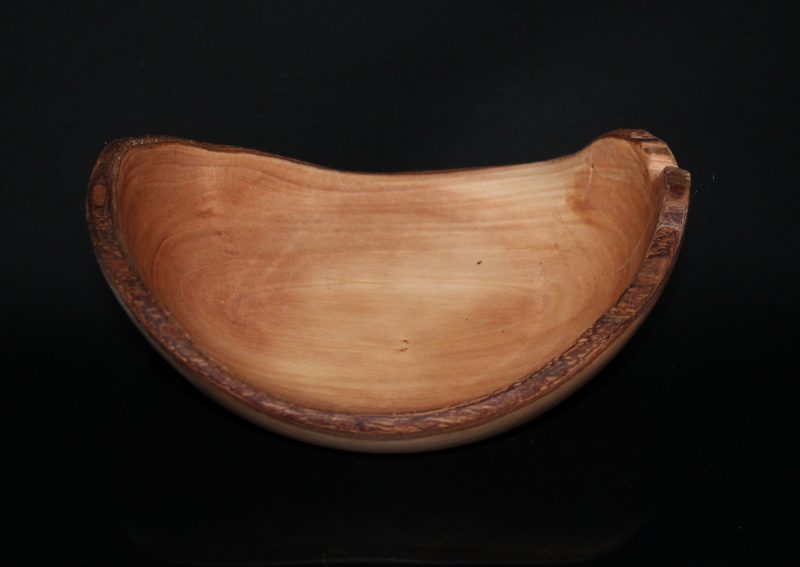 Beech Shallow Winged Bowl - Live Edge