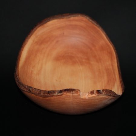 Beech Shallow Winged Bowl - Live Edge