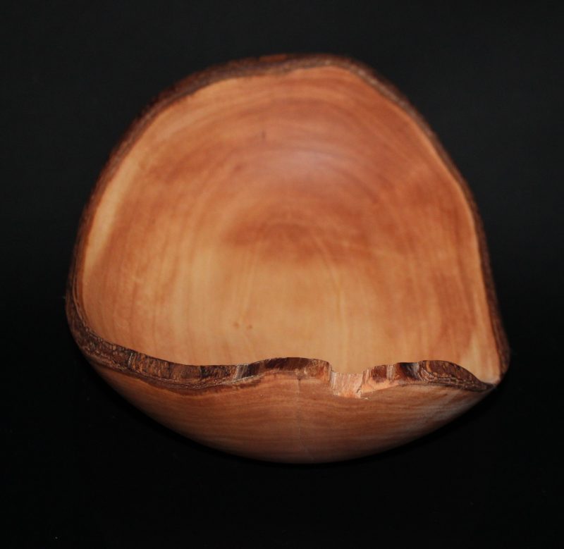 Beech Shallow Winged Bowl - Live Edge