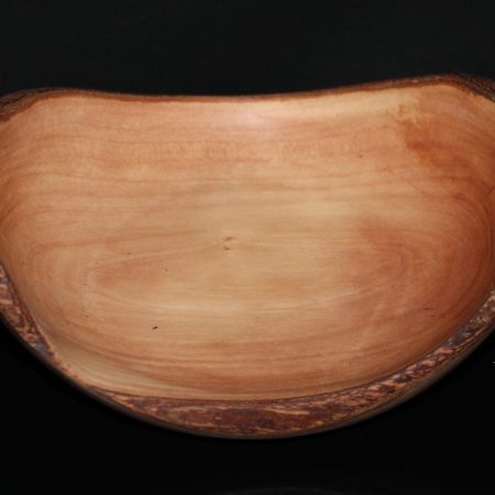 Beech Shallow Winged Bowl - Live Edge