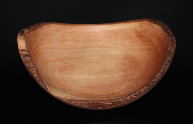 Beech Shallow Winged Bowl - Live Edge