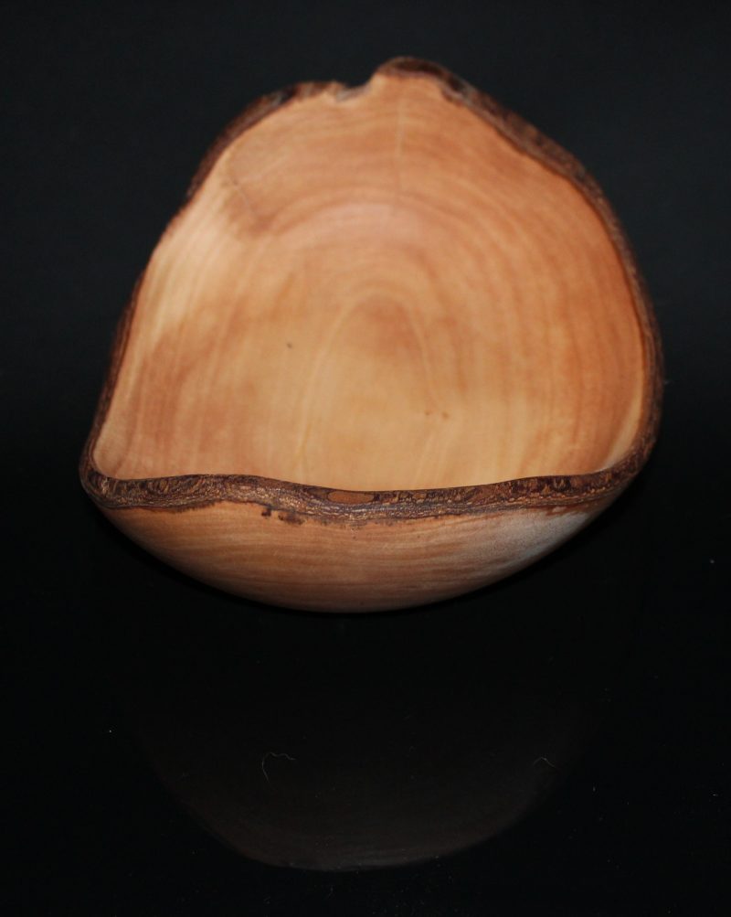 Beech Shallow Winged Bowl - Live Edge