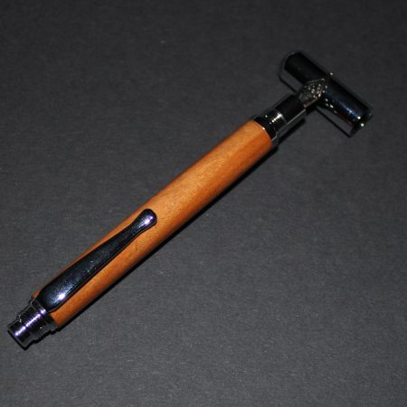 Cherry wood "Nibster" Fountain Pen with Chrome fittings