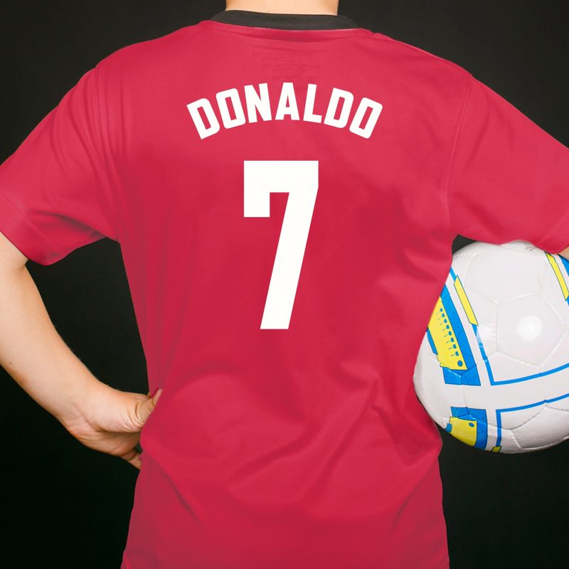 Football Shirt Iron On Transfer DTF Film - Euro