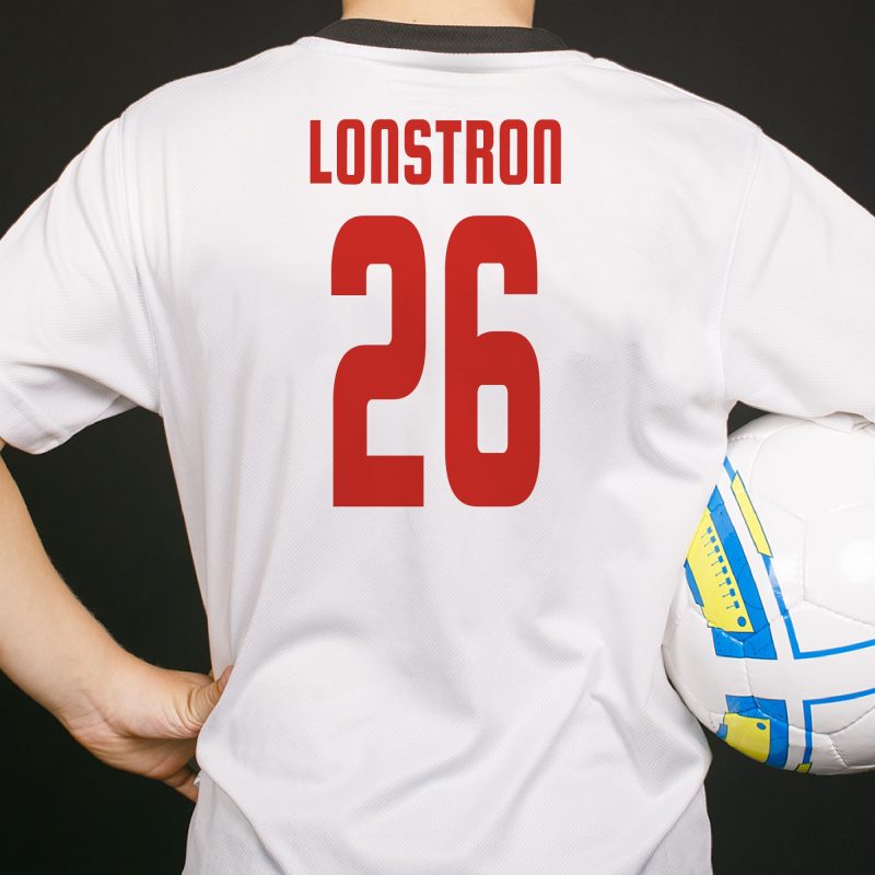 Football Shirt Iron On Transfer DTF Film - Squada