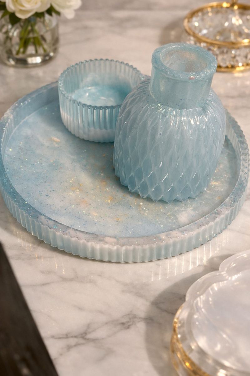 Decorative tray set