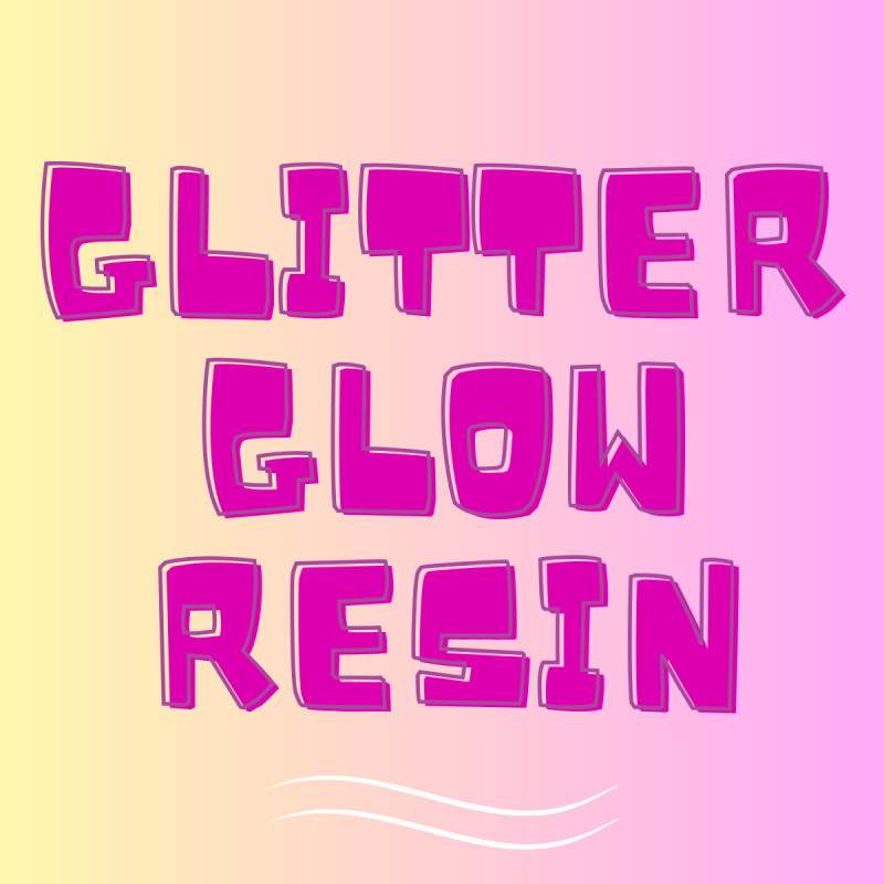 Glitter Glow Resin