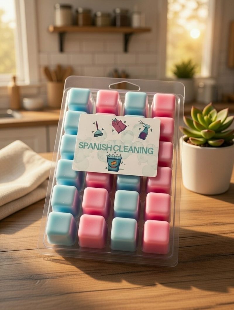 Spanish cleaning wax melts