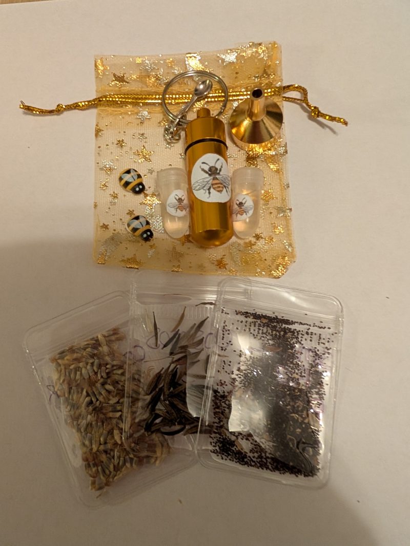 Save a Bee revival kit & wildflower seeds