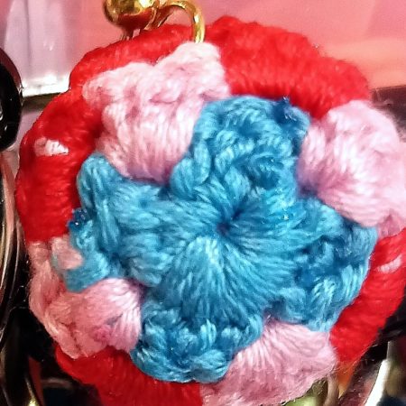 Crochet Granny Circles Earrings