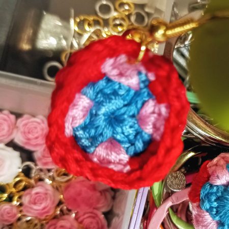 Crochet Granny Circles Earrings