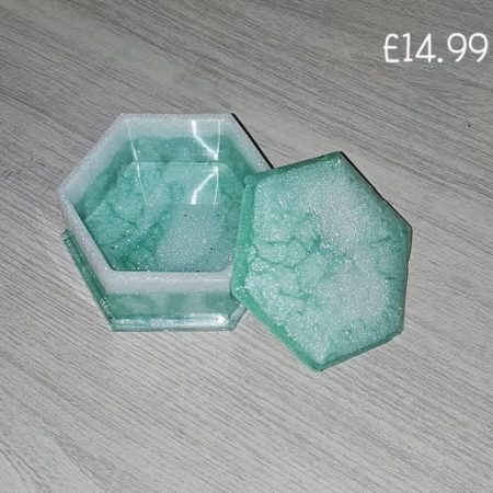 * SPECIAL OFFER* Handcrafted Hexagon Trinket Box