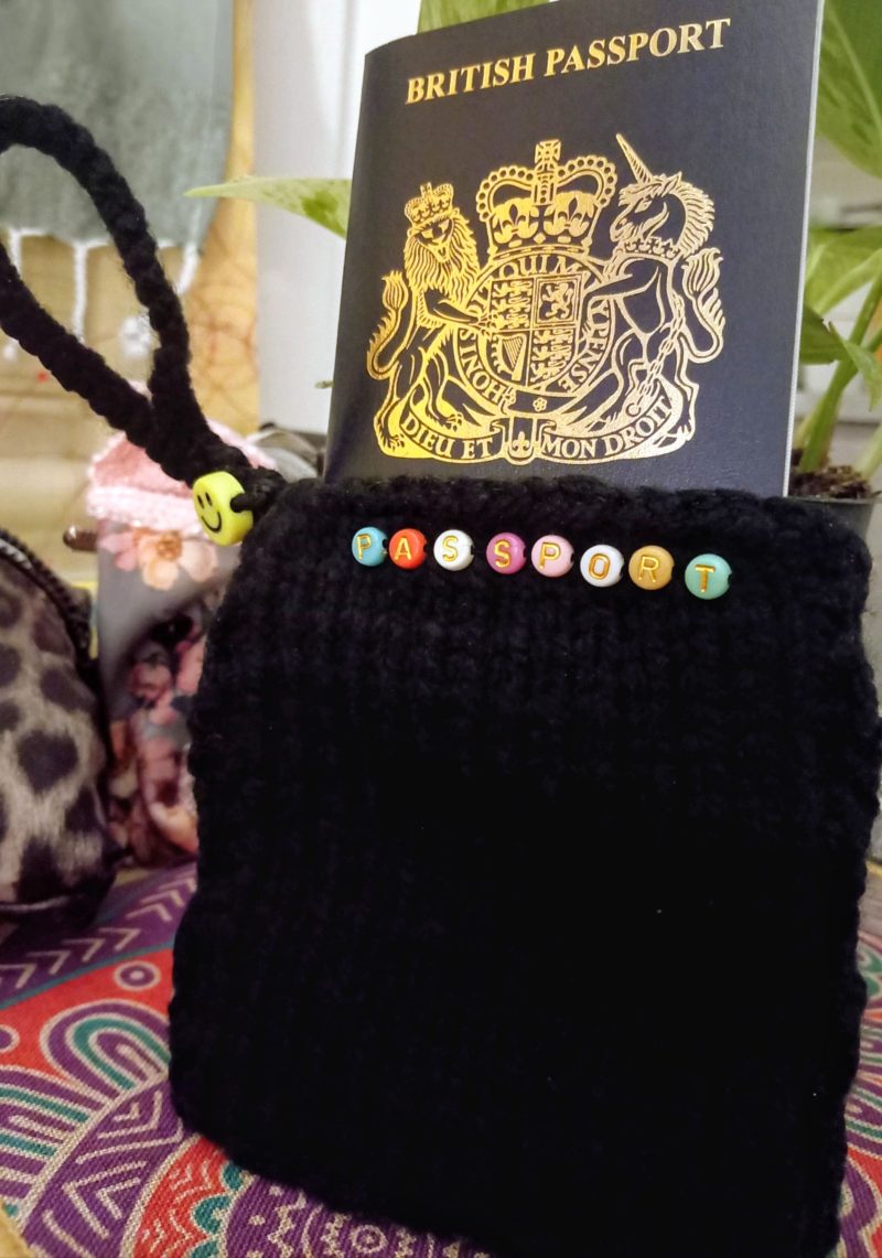 Crochet Passport holder