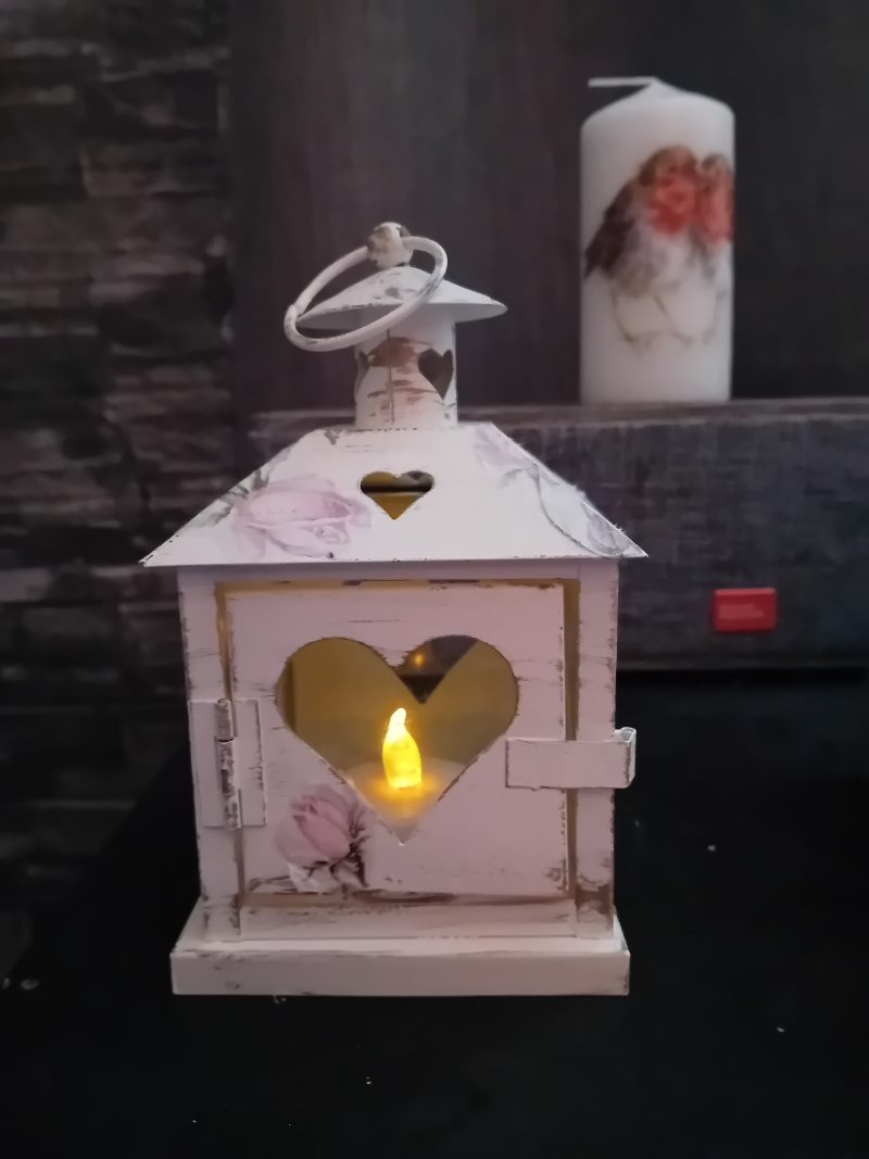 Shabby chic lantren