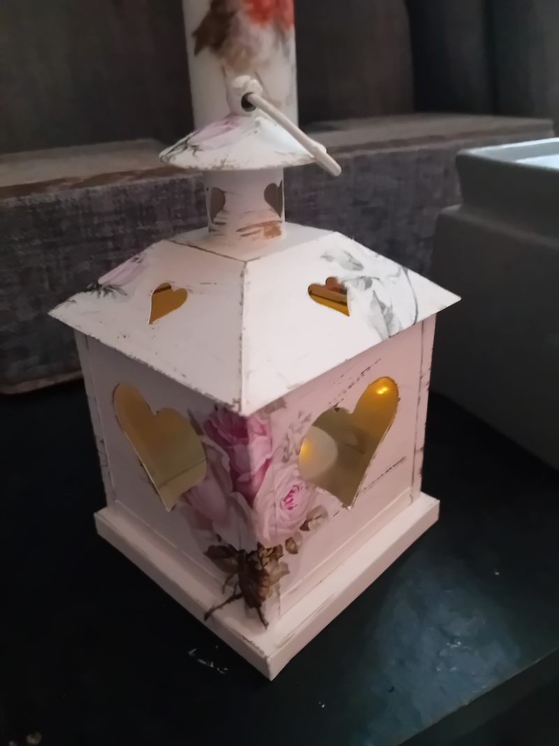 Shabby chic lantren
