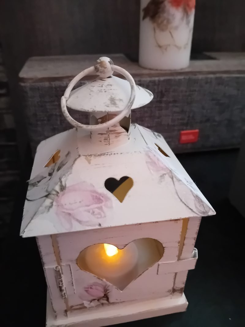 Shabby chic lantren