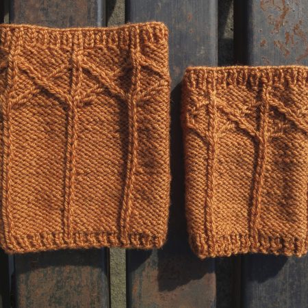 Knitting Pattern: Eye of the Tiger Boot Toppers