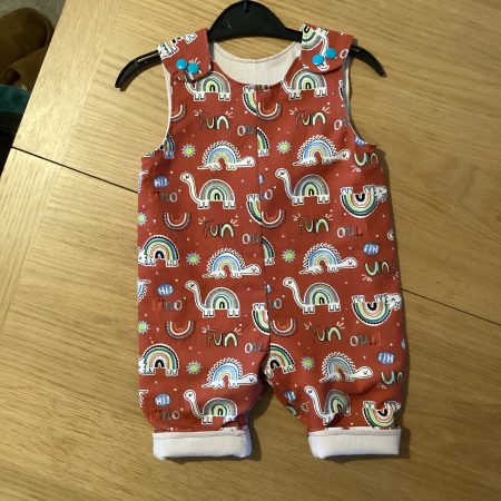 Baby Dungarees 0-3 months Handmade
