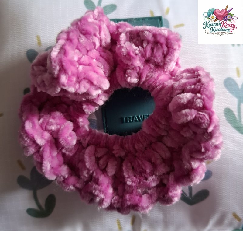 Velvet Chenille Scrunchie