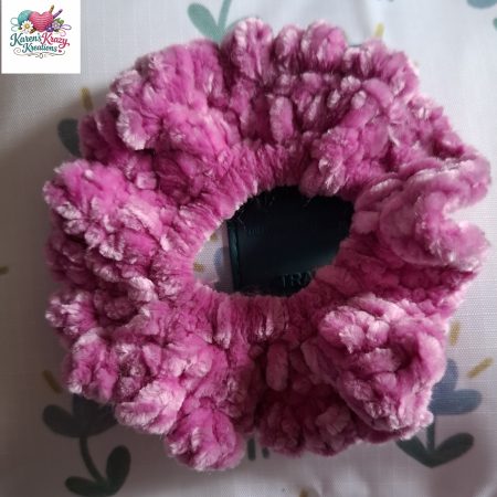 Velvet Chenille Scrunchie